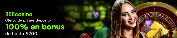 888sports Bono Bienvenida Casino 888sports Bono de Casino