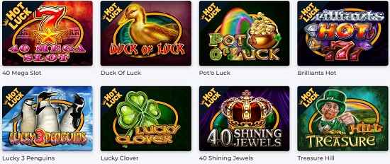 Jogos de Casino Betfun Casino