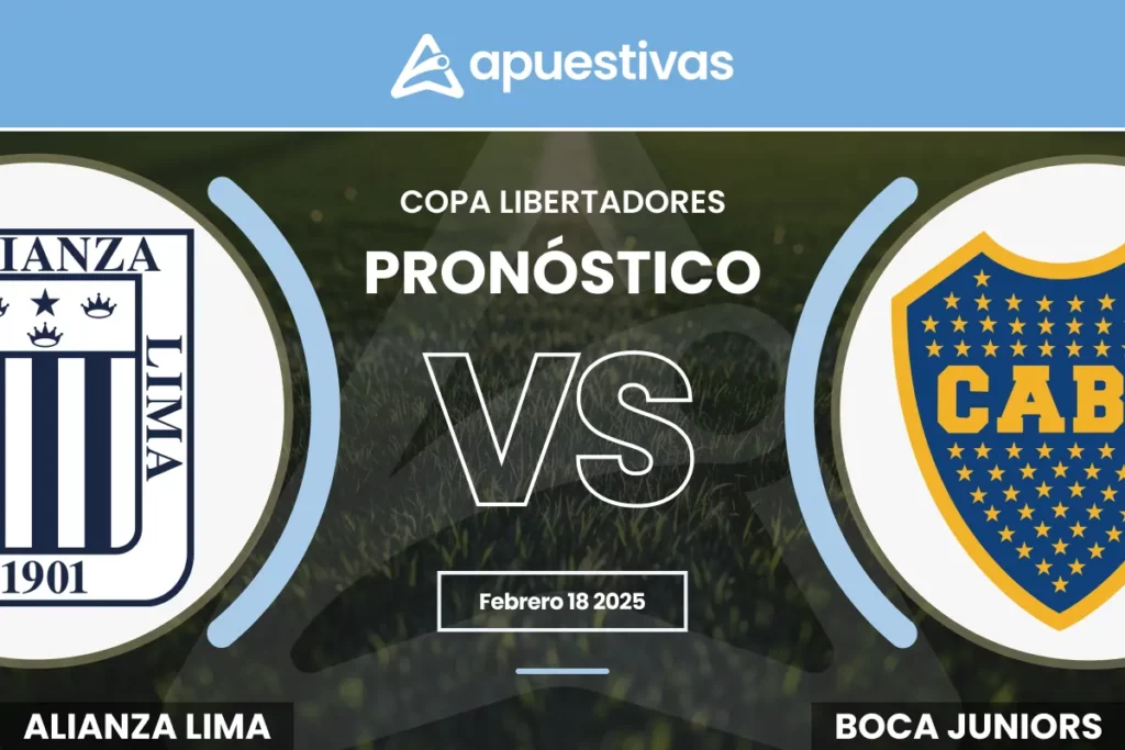 Pronósticos Alianza Lima vs Boca Juniors