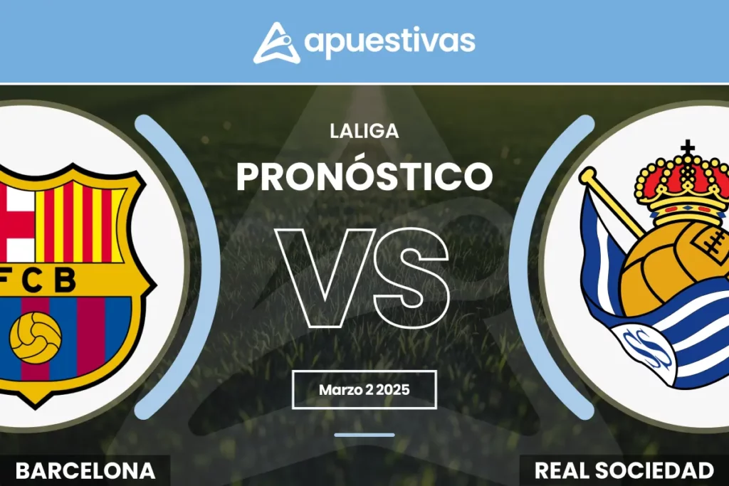 Pronósticos Barcelona Real Sociedad
