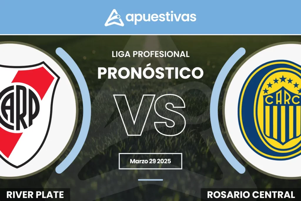 Pronósticos River Plate vs Rosario Central