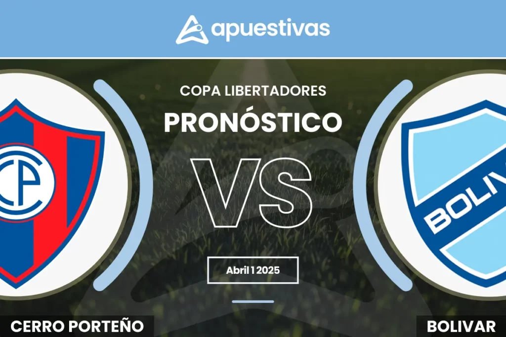 Pronósticos Cerro Porteño vs Bolívar