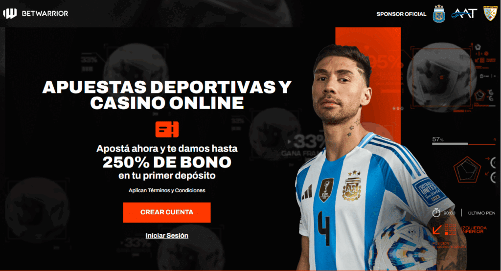 apostar en Betwarrior