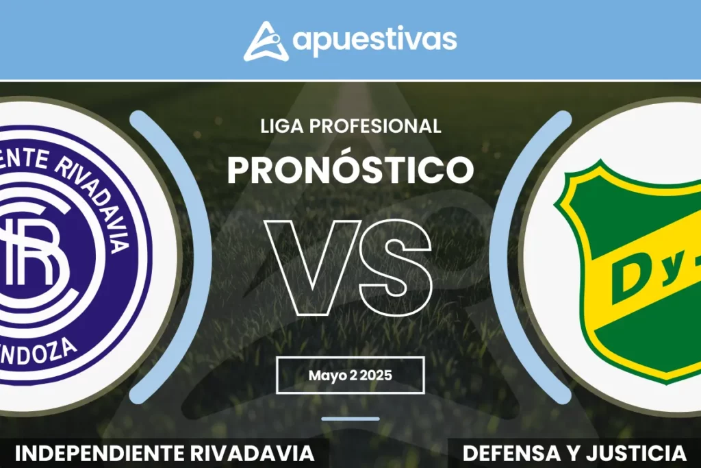 Pronósticos Independiente Rivadavia vs Defensa y Justicia