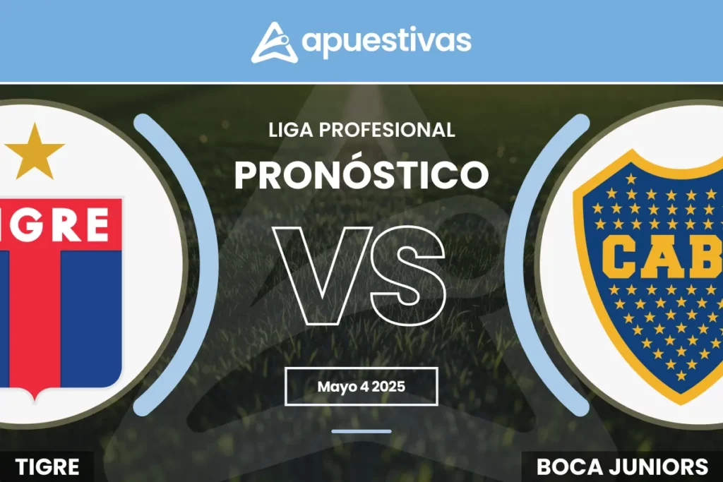 Pronósticos Tigre vs Boca Juniors