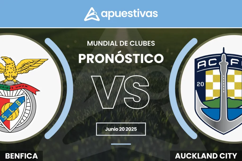 Pronósticos Benfica vs Auckland City FC