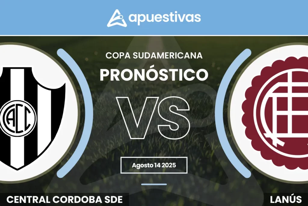Pronósticos Central Córdoba de Santiago vs Lanús