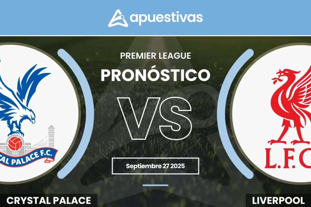 Pronósticos Crystal Palace vs Liverpool
