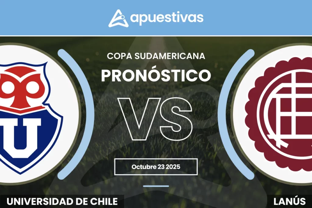 Pronósticos Universidad de Chile vs Lanús
