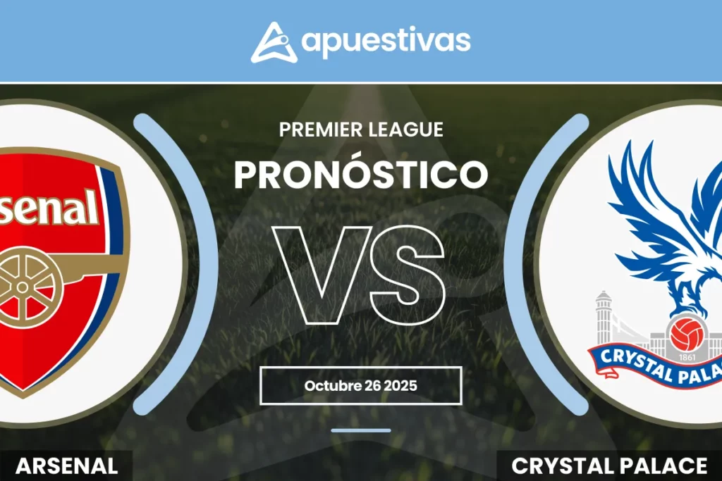 Pronósticos Arsenal vs Crystal Palace