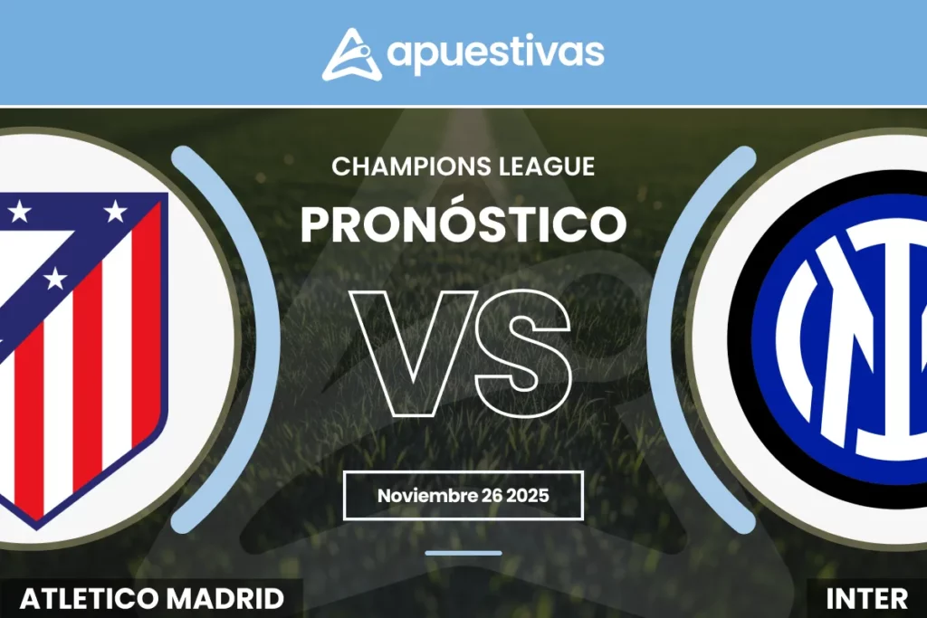 Pronósticos Atlético Madrid vs Inter