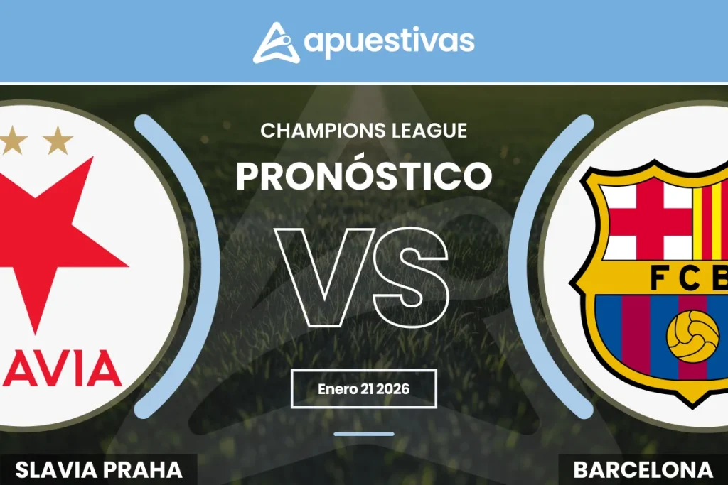 Pronósticos Slavia Praga vs Barcelona