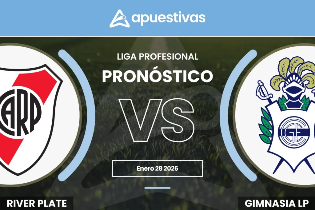 Pronósticos River Plate vs Gimnasia LP