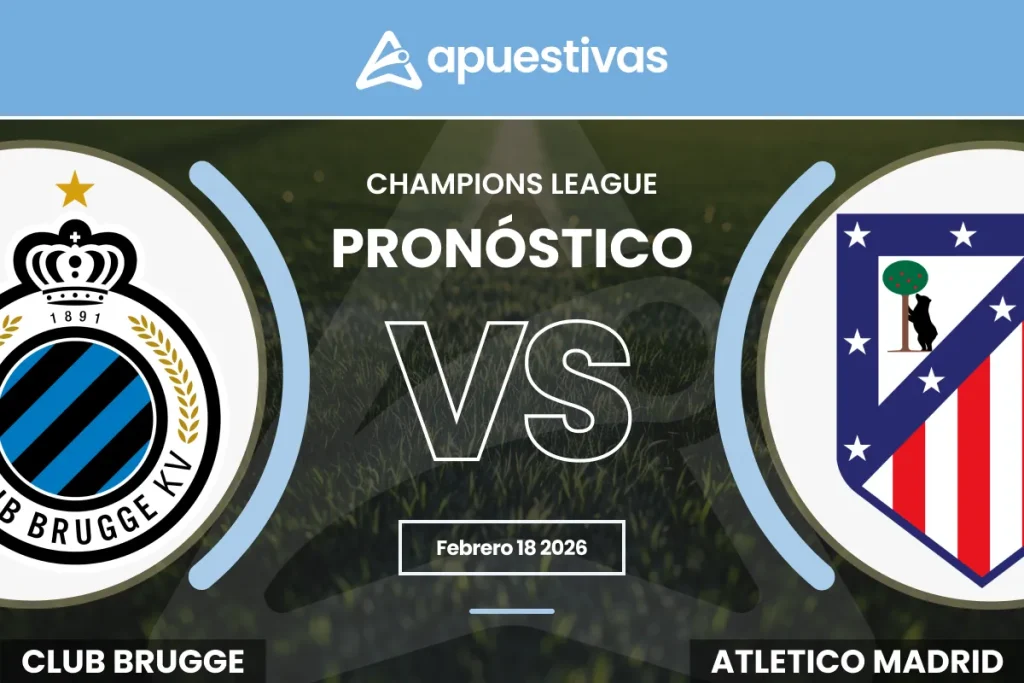 Pronósticos Brujas vs Atlético Madrid
