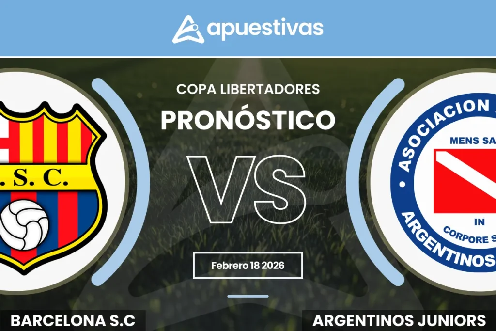 Pronósticos Barcelona SC vs Argentinos Juniors