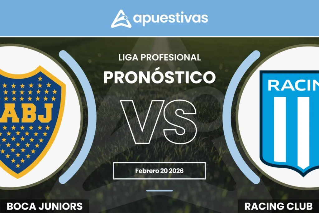 Pronósticos Boca Juniors vs Racing Club