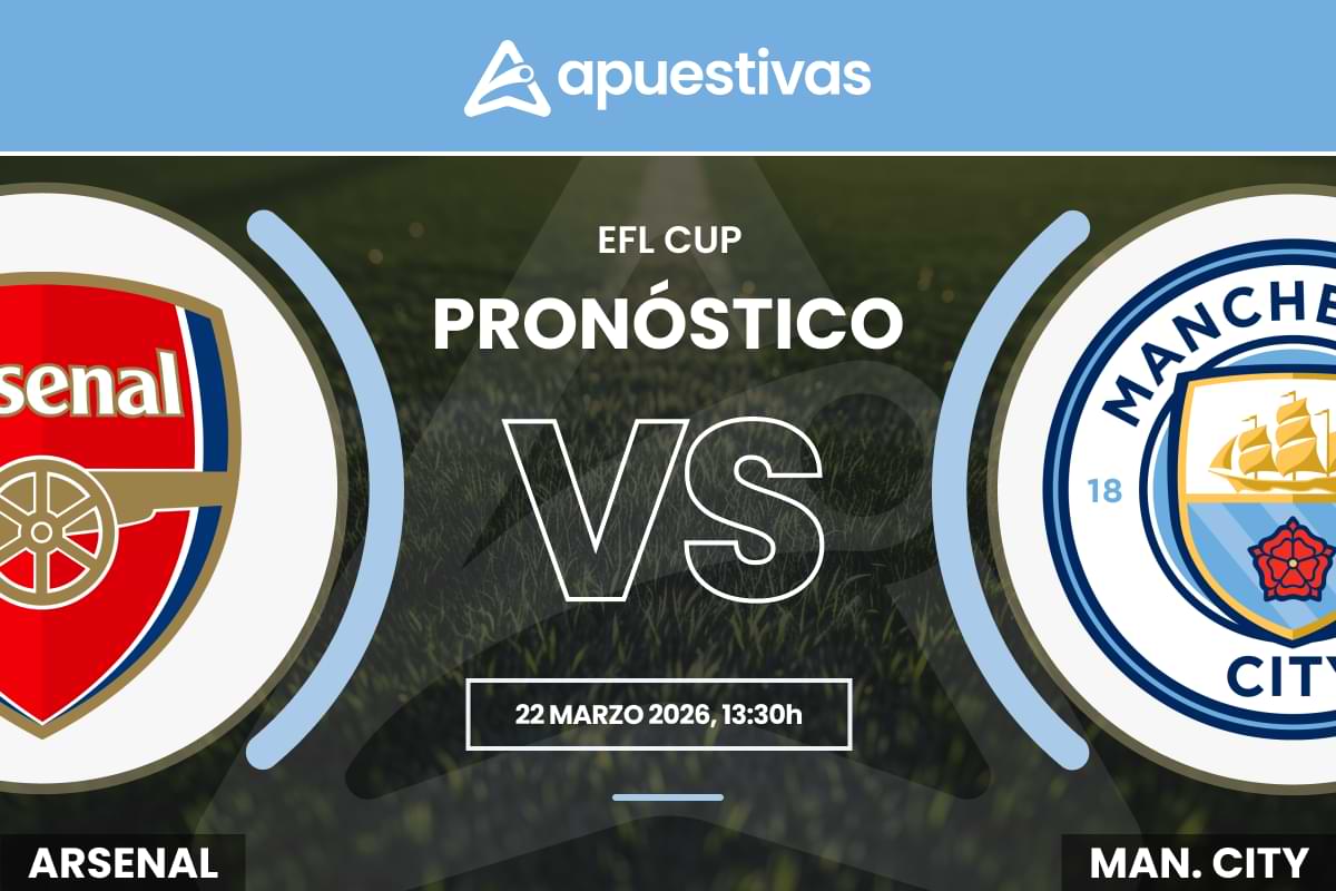 Pronósticos Arsenal vs Manchester City | EFL Cup