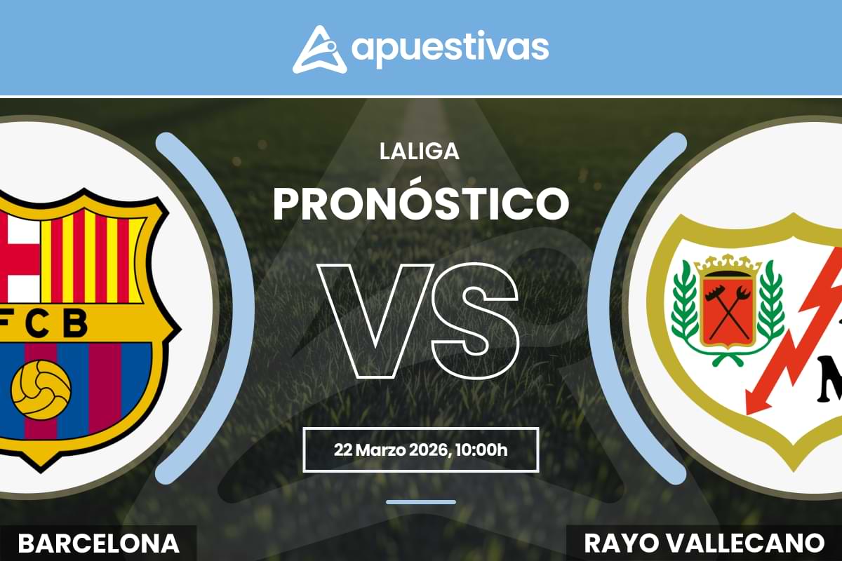 Pronósticos Barcelona vs. Rayo Vallecano | LaLiga