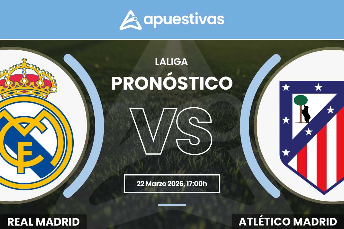 Pronósticos Real Madrid vs Atlético Madrid | LaLiga